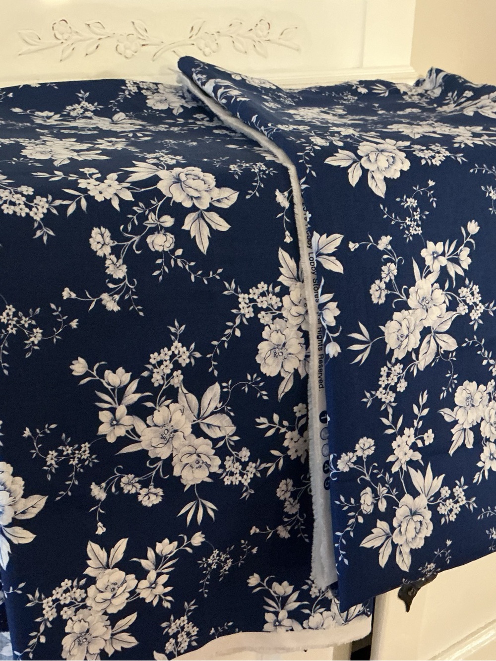 2 Large Fabric Panels New!
